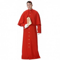 DISFRAZ CARDENAL ADULTO