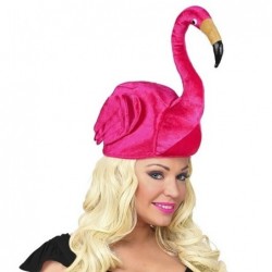 SOMBRERO FLAMENCO ROSA