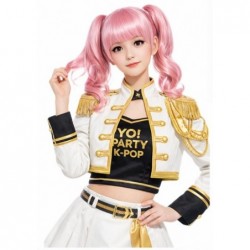 PELUCA K-POP MIRA ROSA...