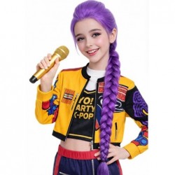 PELUCA K-POP RUMI MORADA...